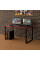 Геймерський стіл LOFT-13 чорно-червоний Rasin