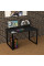 Геймерский стол LOFT-21 черный Rasin