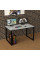 Геймерский стол LOFT-21 Серый Rasin