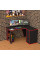Геймерський стіл LOFT-11 чорно-червоний Rasin