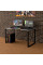 Геймерський стіл LOFT-13 чорно-белый Rasin