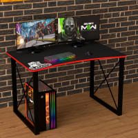 Геймерский стол LOFT-14 черный Rasin
