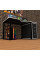 Геймерський стіл LOFT-16 чорно-білий Rasin