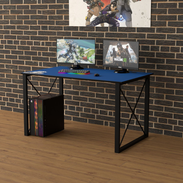 Геймерский стол LOFT-21 Синий Rasin