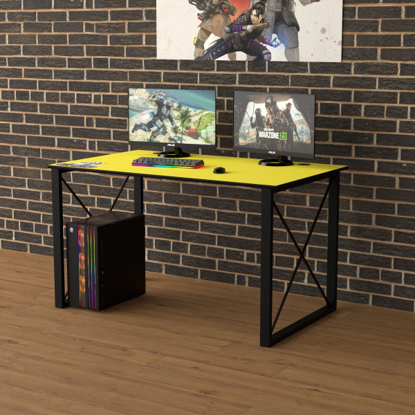 Геймерский стол LOFT-21 Желтый Rasin