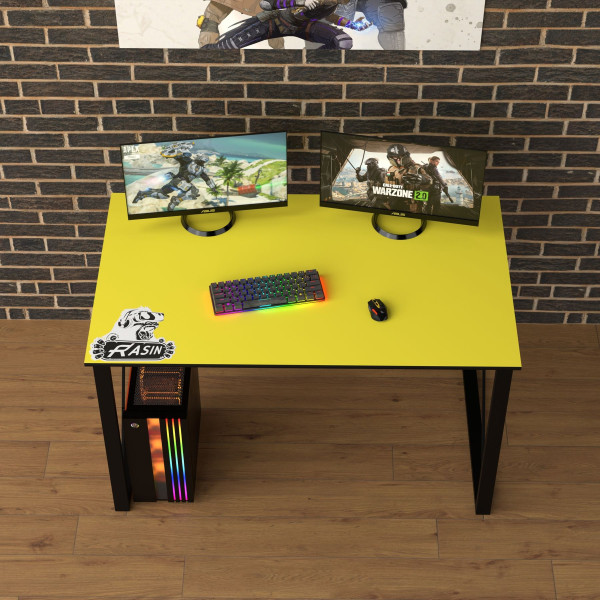 Геймерский стол LOFT-21 Желтый Rasin