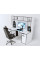 Геймерский стол Viking-4M (1800x800/850 мм), белый-черный Zeus-Game