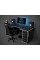 Геймерский стол Viking-1M (1800x800/850 мм) черный-белый Zeus-Game