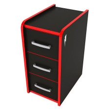 Тумба T-Box, черно-красный Zeus-Game