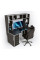 Геймерский стол Viking-4L (1800x870/920 мм) черный-белый Zeus-Game