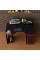 Геймерський стіл LOFT-16 чорно-червоний Rasin