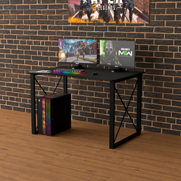 Геймерский стол LOFT-14 черный Rasin