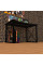 Геймерский стол LOFT-14 черный Rasin