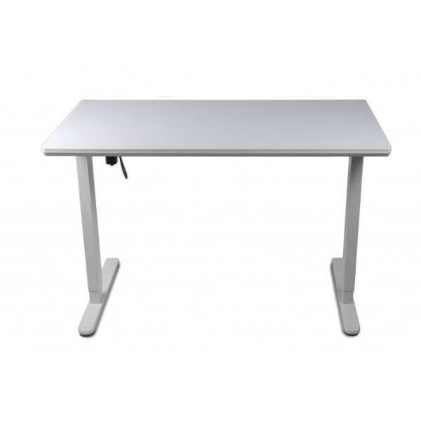 Регулируемый стол Barsky StandUp white glass 1200*600 BST-12new Zeus-Game