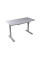 Регулируемый стол Barsky StandUp white glass 1200*600 BST-12new Zeus-Game