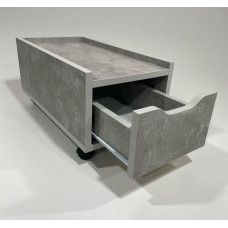 Тумба під системний блок із шухлядою Rebik 2.0 бетон Comfy-Home