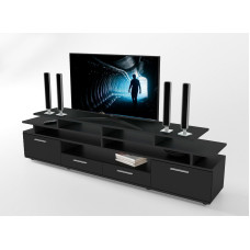 Тумба для ТВ Home Cinema-2, черный Comfy-Home
